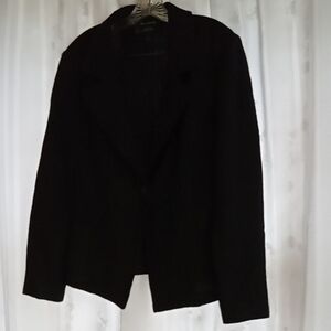 St. John Black Knit Jacket
